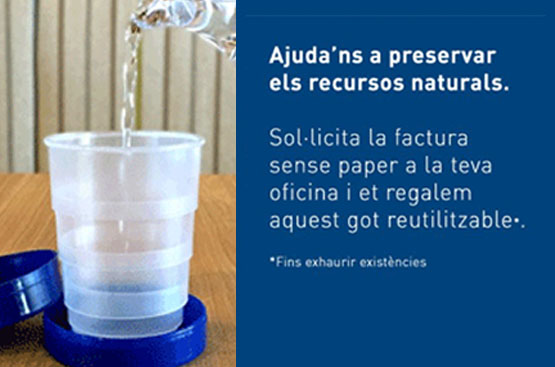 Ir a la noticia Un vaso, un gesto por el medio ambiente